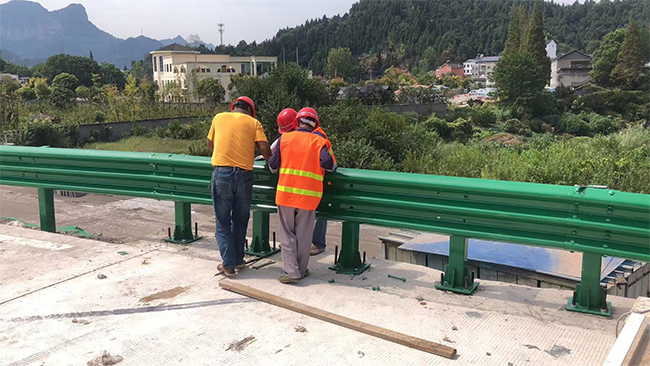 天津高速公路护栏板的维护确保道路安全的关键环节